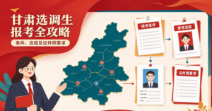甘肃选调生报考全攻略：条件、流程及证件照要求